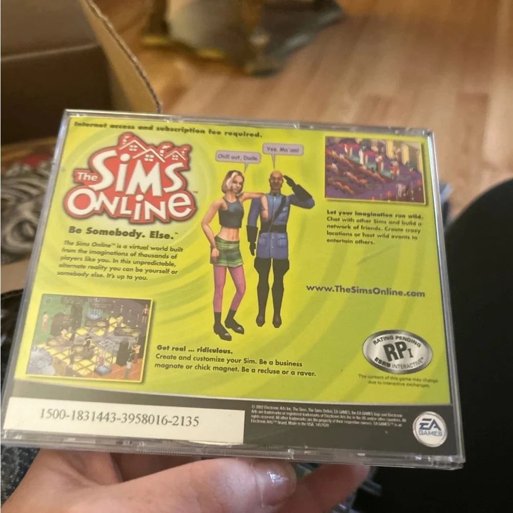 The Sims Deluxe‎ Edition PC CD-ROM Video Game Complete 2 Disc Set